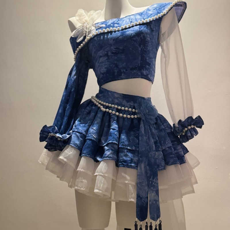 Set Rok Lolita Vintage Gaya Je - Vintage Fashion Japan ulasan dan harga