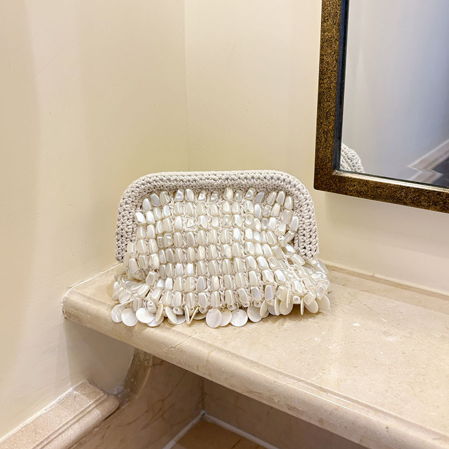 Tas Clutch Tenun Tangan Pranci - French Vintage Fashion ulasan dan harga