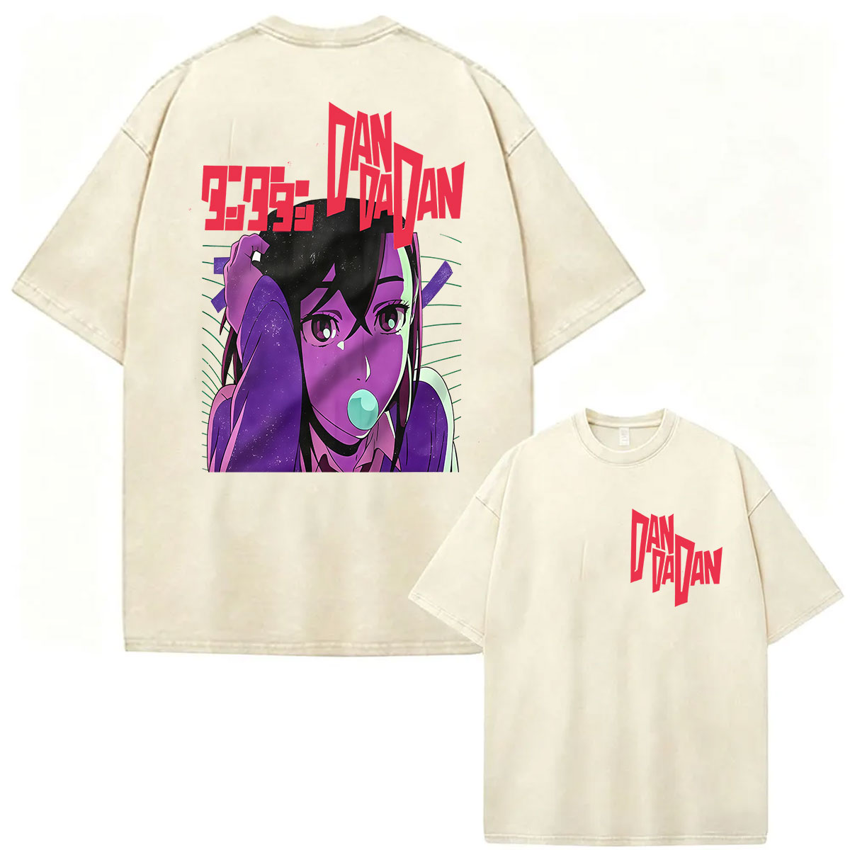 Kaos Grafis Anime Dandadan Ken - Vintage Ken Fashion ulasan dan harga