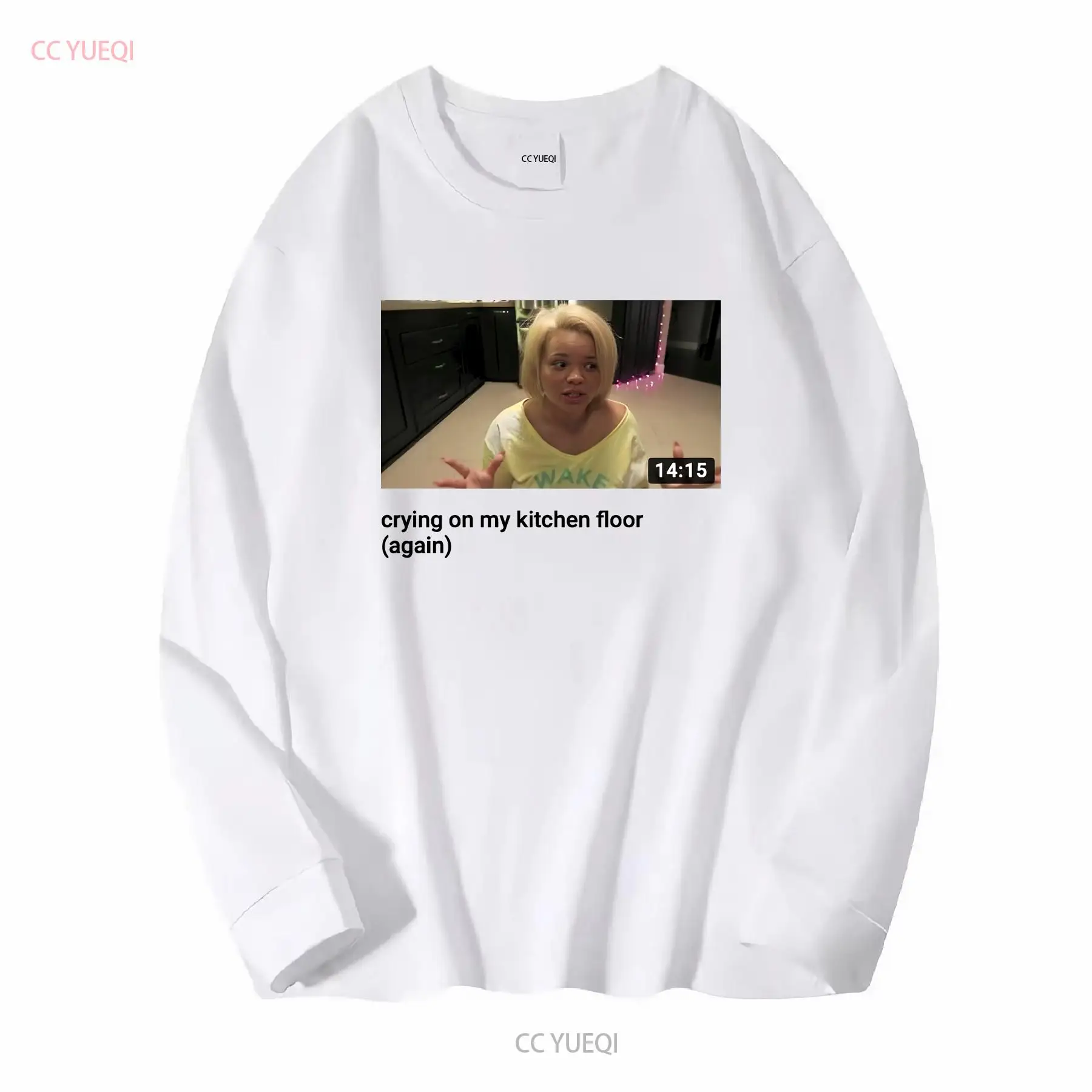 Kaos Putih Ikonik Pria Trisha  - Vintage Fashion Youtubers ulasan dan harga