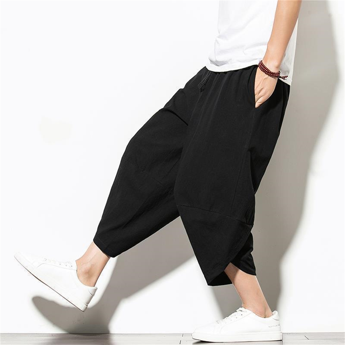 Celana Harem Baggy 4XL Pria Mu - Retro Track Pant ulasan dan harga