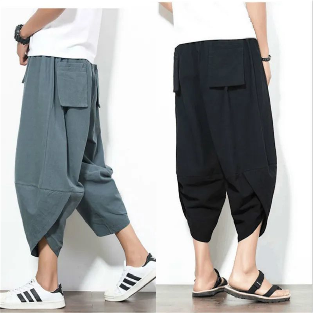 Celana Harem Baggy 4XL Pria Mu - Retro Track Pant ulasan dan harga
