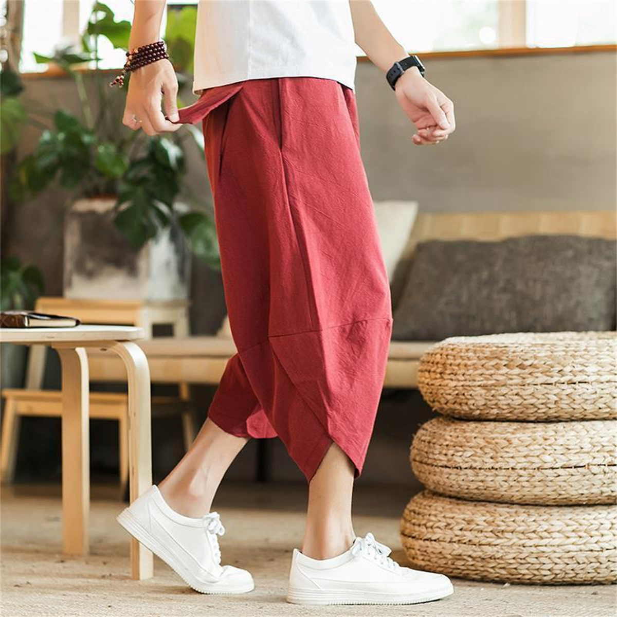 Celana Harem Baggy 4XL Pria Mu - Retro Track Pant ulasan dan harga