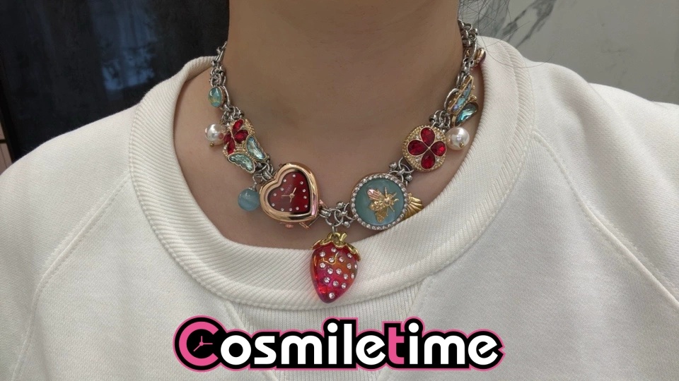 Kalung Vintage Y2K untuk Wanit - Vintage Fashion Doll ulasan dan harga