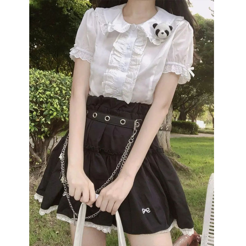 Deeptown blus Lolita lucu wani - Vintage Fashion Japan ulasan dan harga