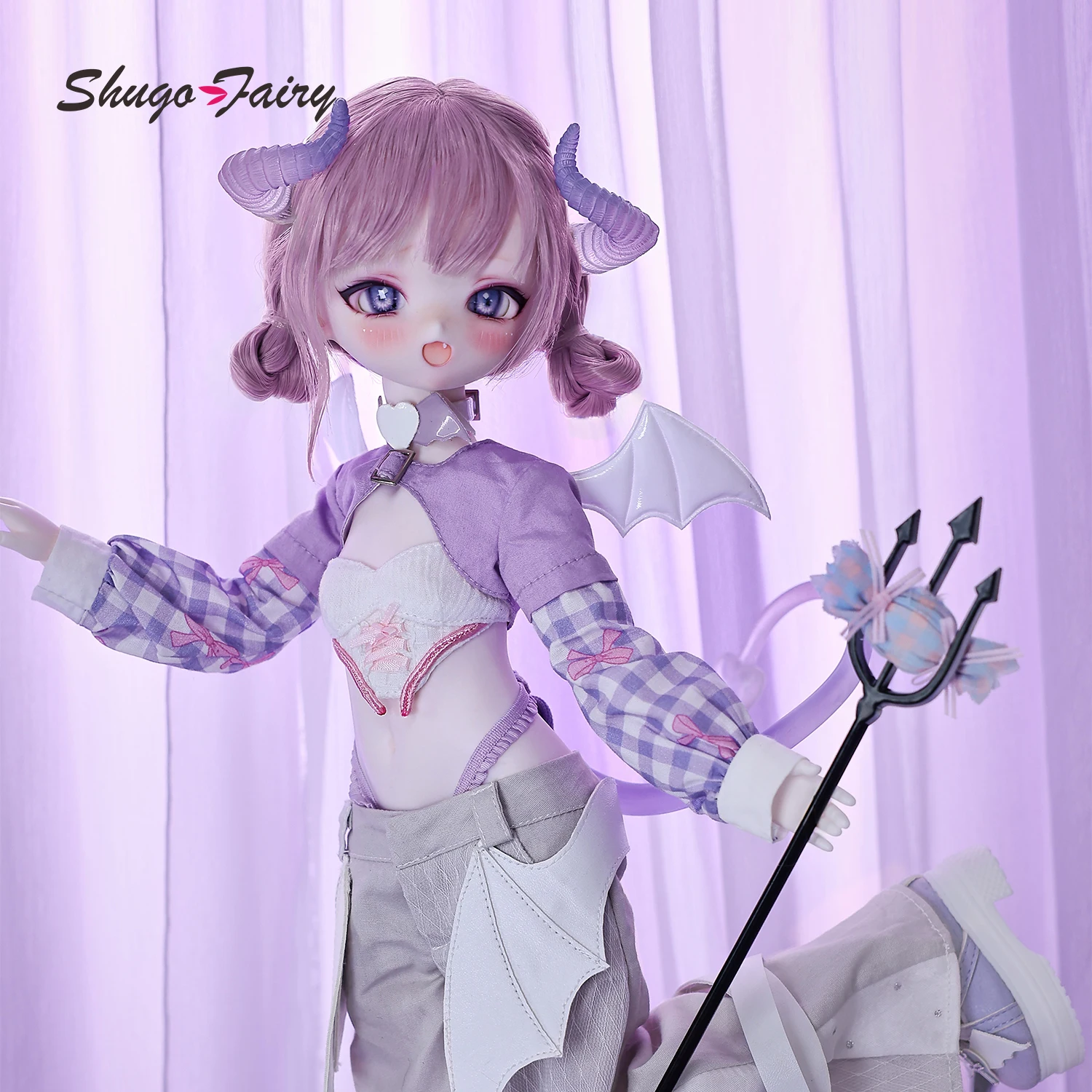ShugaFairy DevilA Bjd Doll 1/4 - Vintage Fashion Doll ulasan dan harga