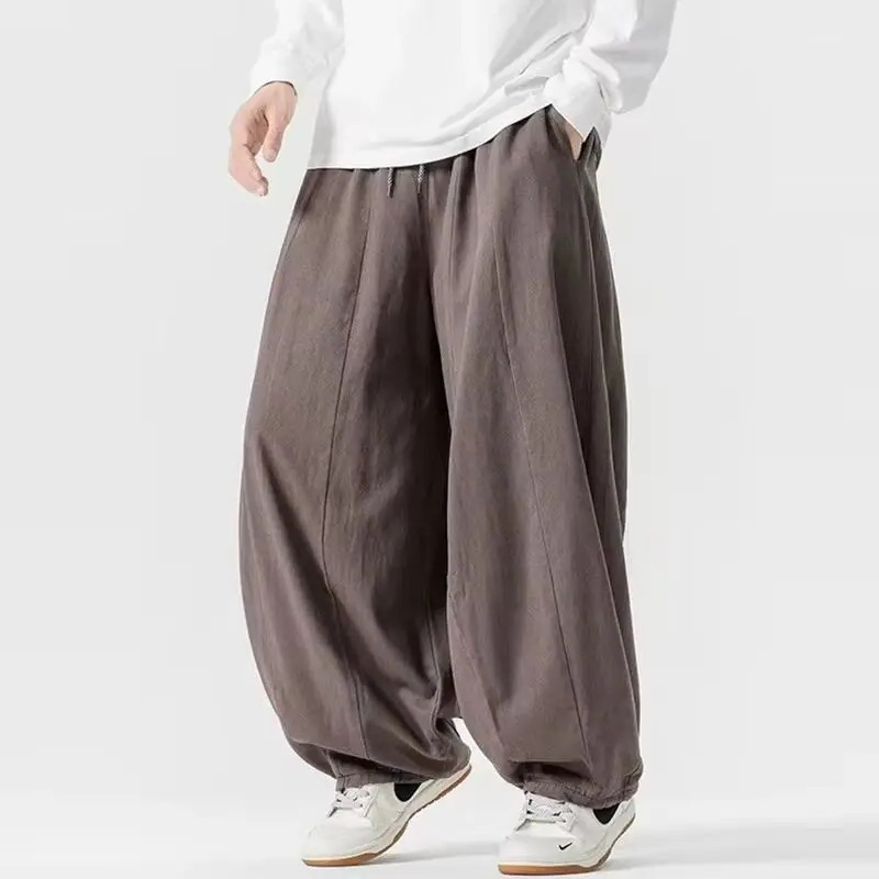 Celana Kasual Pria Katun 100%  - Retro Track Pant ulasan dan harga