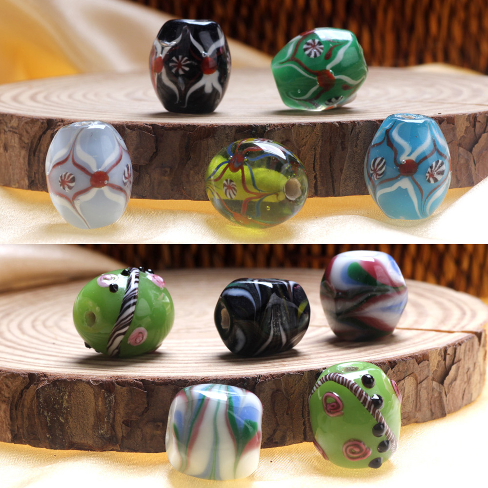 1 Buah Manik-Manik Kaca Lampwo - Vintage Fashion Jewelry ulasan dan harga