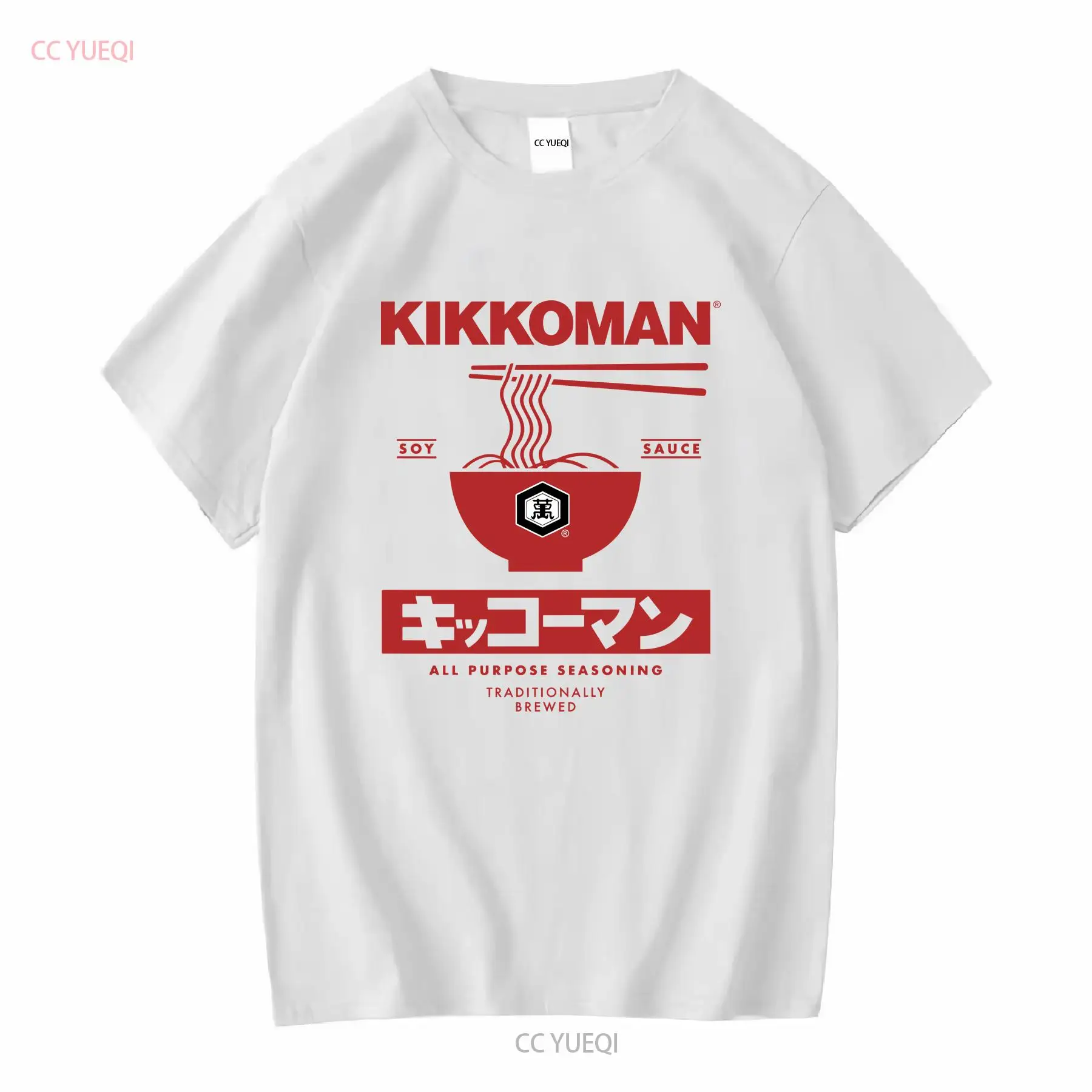 Kikkoman Mie Label Kecap Kaus  - Vintage Fashion Japan ulasan dan harga