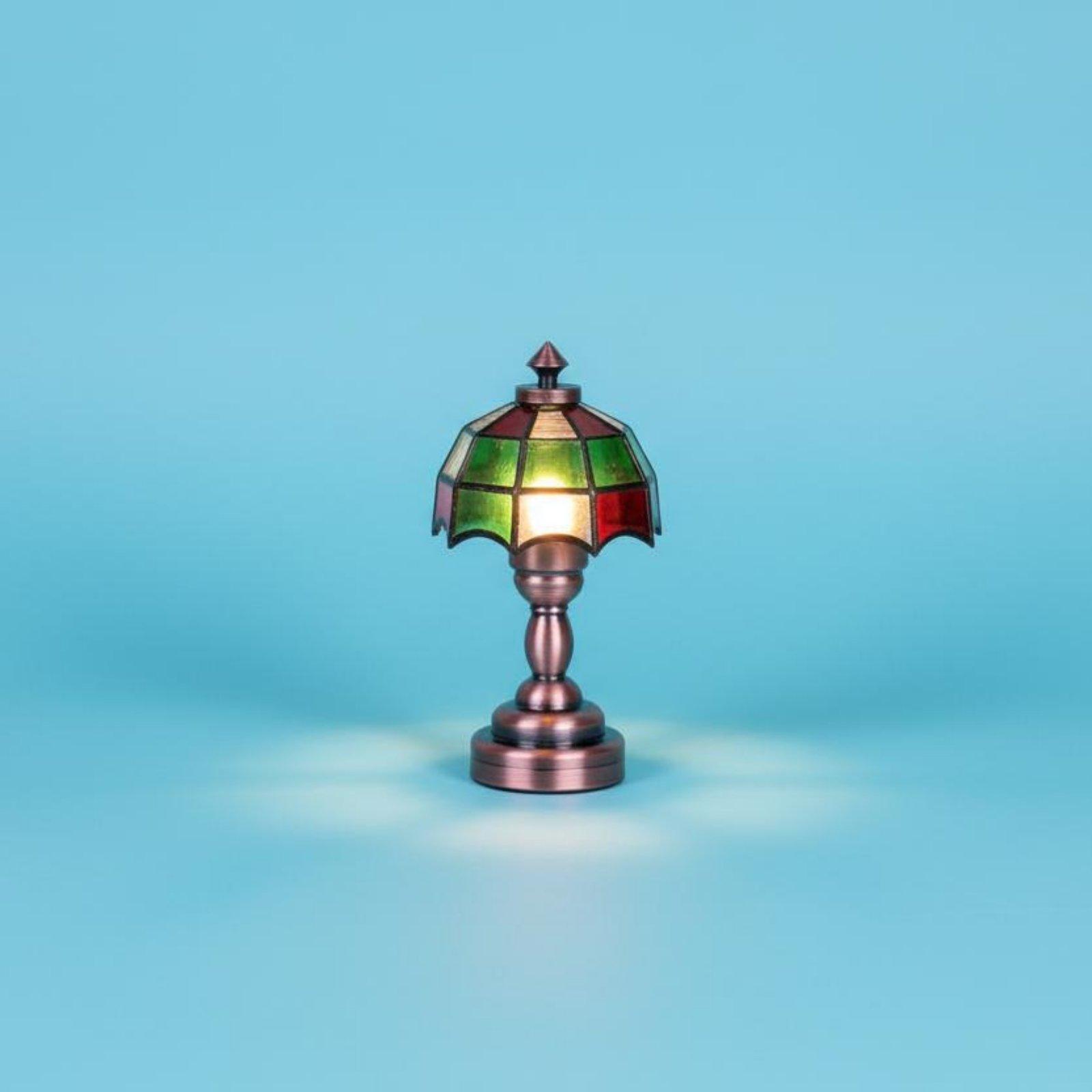 Lampu Miniatur Vintage Berbaha - Vintage Fashion Doll ulasan dan harga