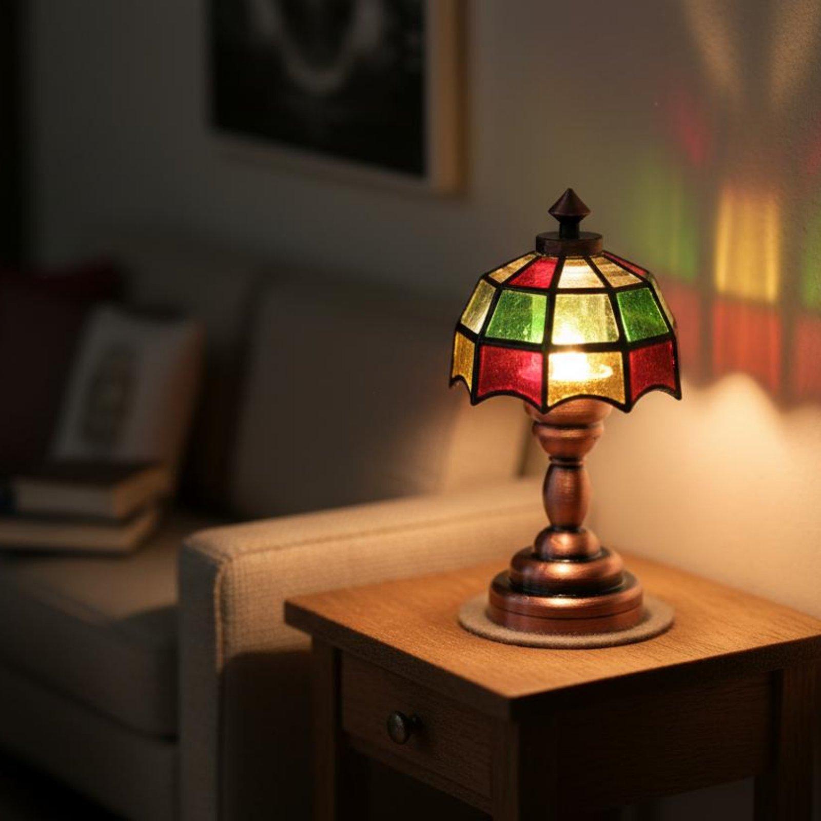 Lampu Miniatur Vintage Berbaha - Vintage Fashion Doll ulasan dan harga