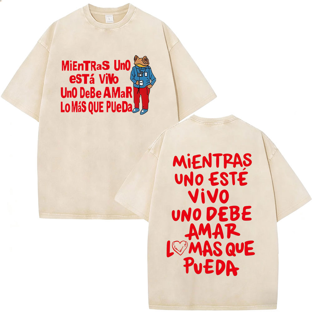 Kaos Vintage Rapper Bad Bunny  - Vintage Fashion World ulasan dan harga